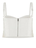 Guess Top Sharon Eyelets Donna W6GH47W1880 Pure White - Bianco