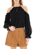 Guess Top Emilia Donna W6GH61W2041 Jet Black A996 - Nero