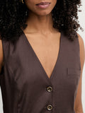 Guess Gilet Carla Donna W6GHAAW2839 Regal Brown - Marrone