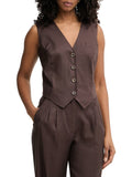 Guess Gilet Carla Donna W6GHAAW2839 Regal Brown - Marrone