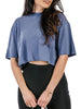 guess t shirt rhinestone crop donna w6gi42k3582 washed out navy mult blu 160597165