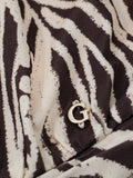 Guess Jumpsuit Donna W6GK12K2937 Wild Escape Print - Marrone
