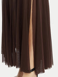 Guess Vestito Longuette Serafina Donna W6GK13K2943 Regal Brown - Marrone