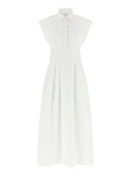 Guess Vestito Longuette Cherry Donna W6GKA0W2353 Pure White - Bianco