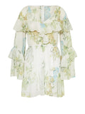 Guess Vestito Mini Laurence Donna W6GKA5W2400 Garden Lilies Print - Floreale
