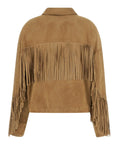 Guess Giubbino Ibby Fringe Donna W6GL45W2466 Wet Sand - Beige