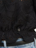 Guess Top Shoulder Off Donna W6GP47K3336 Jet Black A996 - Nero