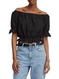 Guess Top Shoulder Off Donna W6GP47K3336 Jet Black A996 - Nero