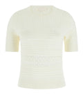 Guess Maglia Michelle Donna W6GR16Z0601 Cream White - Bianco
