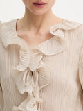 Guess Blusa Faye Donna W6RH31WI342 Light Oak Multi - Avorio