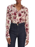 Guess Camicia Fantasia Clouis Donna W6RH73WDW82 Blush Roses Print - Floreale