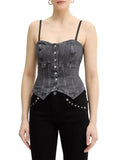 Guess Top Cecile Donna W6RH80D6921 Tokyo Grey - Grigio