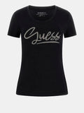 Guess T-shirt Donna W6RI24J1314 Jet Black A996 - Nero