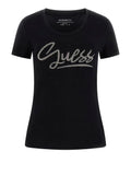 Guess T-shirt Donna W6RI24J1314 Jet Black A996 - Nero