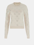 Guess Maglia Donna W6RR66Z3JD2 Wind Cloud - Avorio