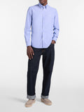 Harmont & Blaine Camicia Classica Uomo CRQ011012978B Titian - Blu