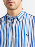 Harmont & Blaine Camicia Casual Uomo CRQ026013702M - Blu