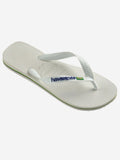 Havaianas Infradito Brasil Logo Unisex 4110850 White - Bianco