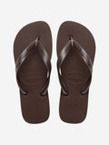 Havaianas Infradito Top Tiras Donna 4137428 Dark Brown - Marrone