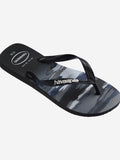 Havaianas Infradito Camu Uomo 4141398 Black/black/white - Nero