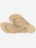 Havaianas Infradito Slim Glitter Donna 4146975 Sand Dune - Beige