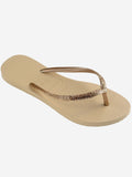 Havaianas Infradito Slim Glitter Donna 4146975 Sand Dune - Beige