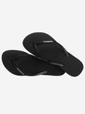Havaianas Infradito Slim Glitter Donna 4146975 Black/black - Nero