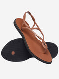 Havaianas Sandalo Basso Luna Point Donna 4149921 Rust/black - Marrone