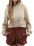 Hinnominate Felpa Cappuccio Donna HMABW02363 - Beige
