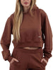 hinnominate felpa cappuccio donna hmabw02363 moka marrone 162726249