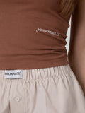 Hinnominate Canotta Donna HMABW02480 Moka - Marrone