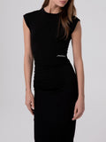 Hinnominate Vestito Longuette Donna HMABW02484 - Nero