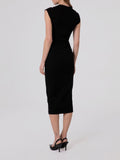 Hinnominate Vestito Longuette Donna HMABW02484 - Nero