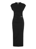 Hinnominate Vestito Longuette Donna HMABW02484 - Nero