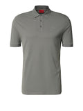 Hugo Boss Polo Donos Uomo 50466182 Dark Grey - Grigio