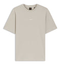 Hugo Boss T-shirt Uomo 50473278 Open Grey - Grigio
