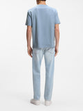 Hugo Boss T-shirt Uomo 50473278 Light/pastel Blue - Celeste