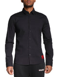 Hugo Boss Camicia Classica Uomo 50475687 Black - Nero