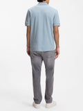 Hugo Boss Polo Prime Uomo 50507813 Light/pastel Blue - Celeste