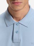 Hugo Boss Polo Prime Uomo 50507813 Light/pastel Blue - Celeste