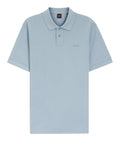 Hugo Boss Polo Prime Uomo 50507813 Light/pastel Blue - Celeste