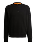 Hugo Boss Felpa Wesmallcrew Uomo 50514541 Black - Nero