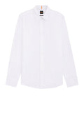 Hugo Boss Camicia Classica Uomo 50518304 White - Bianco