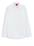 Hugo Boss Camicia Classica Uomo 50519812 Open White - Bianco