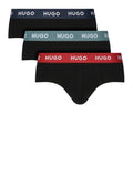 Hugo Boss Slip Tripletpack Uomo 50532570 - Nero