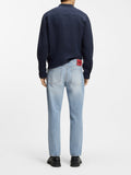 Hugo Boss Jeans Tapered Uomo 50556114 - Denim