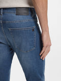 Hugo Boss Jeans Slim Delaware Uomo 50556882 Medium Blue - Denim
