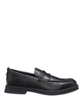 Hugo Boss Mocassini Lenner Uomo 50563309 Black - Nero
