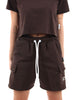 icon shorts sportivi donna idb002 moro marrone 161810739
