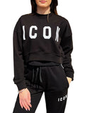 Icon Felpa Donna IDF006 - Nero